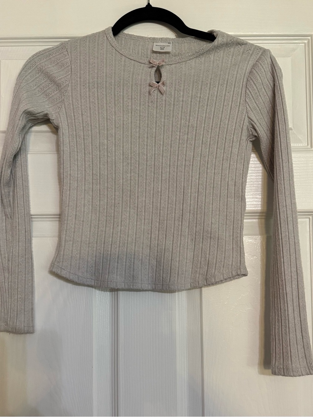 Abercrombie kids Ribbed Long-Sleeve Crew